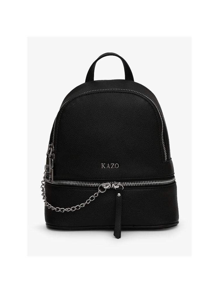 kazo fashion Kazo Black Mini Pixie Backpack (S)-picture-25
