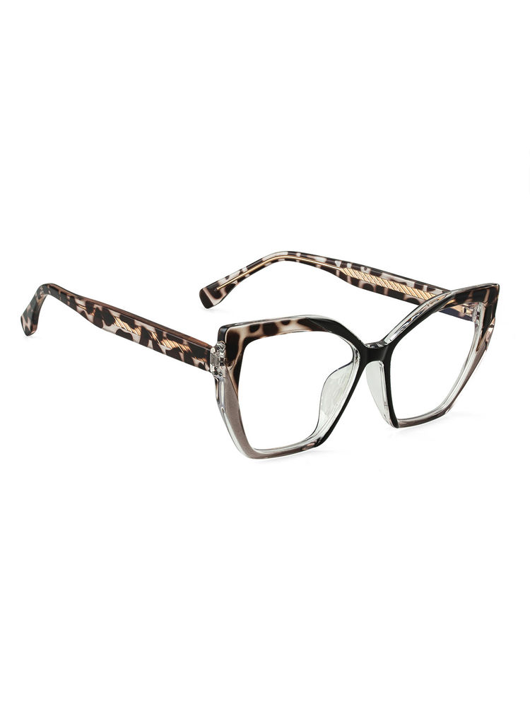PERKEY Women Square Black Eyeglass Frame - OPTL0011-C2 (52)-picture-12