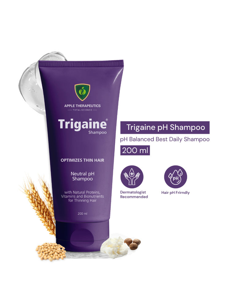 Trigaine PH 5.5 Balanced Shampoo Color & Heat Treated Hair Natural Proteins Vitamins & Bionutrients-image-3
