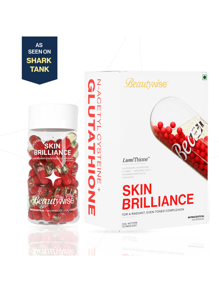 Beautywise Skin Brilliance Glutathione Dual Action for Skin Brightening and Glow Capsules