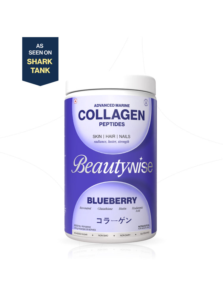 Beautywise Advanced Marine Collagen Anti-Aging Powder - Glutathione, HA & Biotin - Blueberry-picture-15