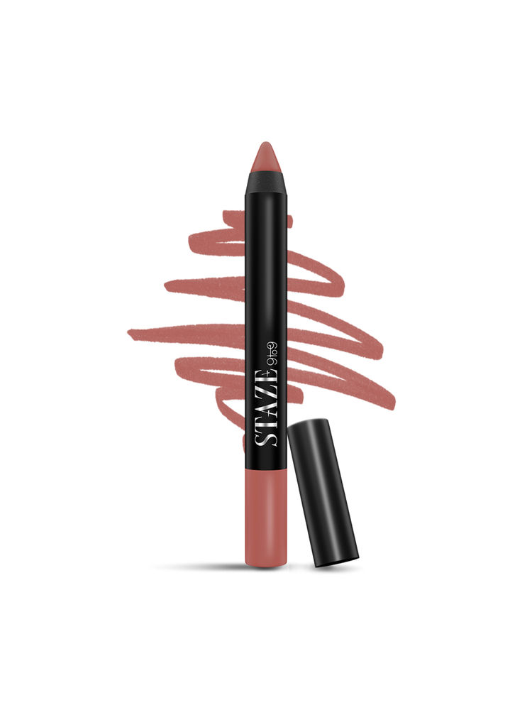STAZE 9 To 9 Pout On Matte and Smudgeproof Lip Crayon