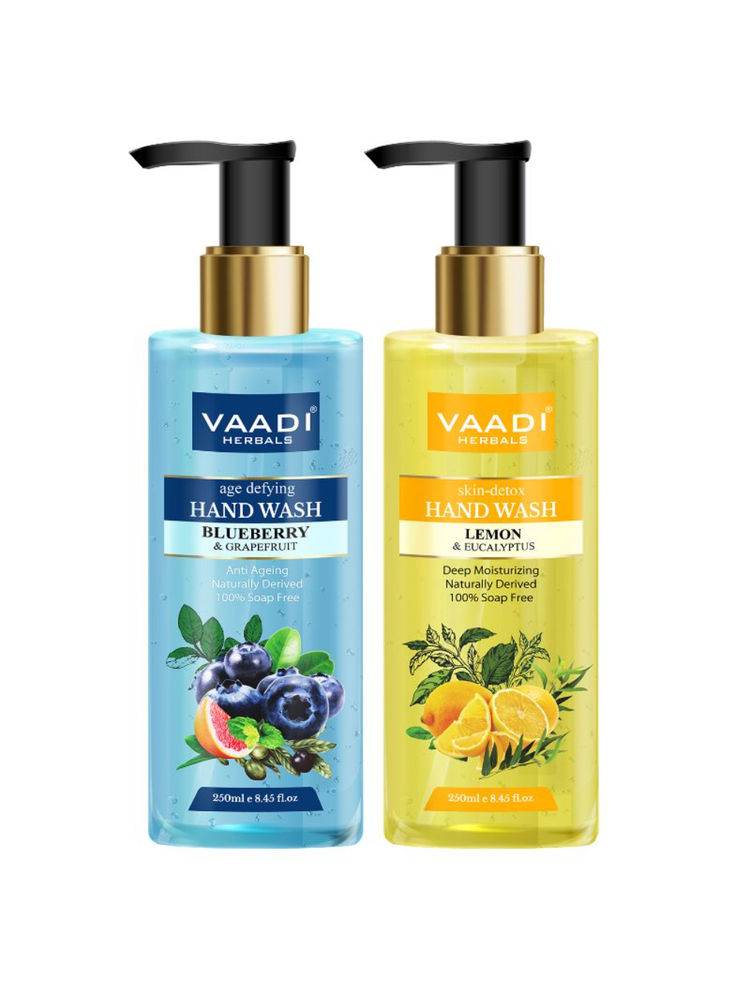 Vaadi Herbals So Refreshing Luxurious Blueberry & Lemon Handwash - Pack of 2-picture-14