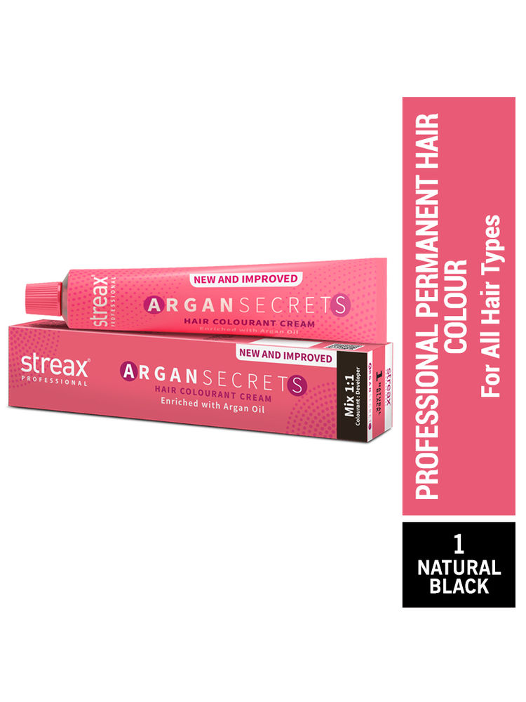 Streax Professional Argan Secrets Hair Colourant Cream - Flame Red