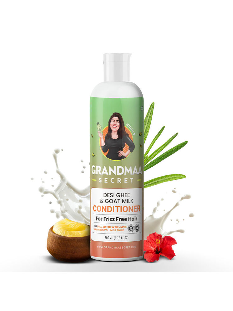 NIDHI'S GRANDMAA SECRET Desi Ghee And Goat Milk Conditioner-picture-27