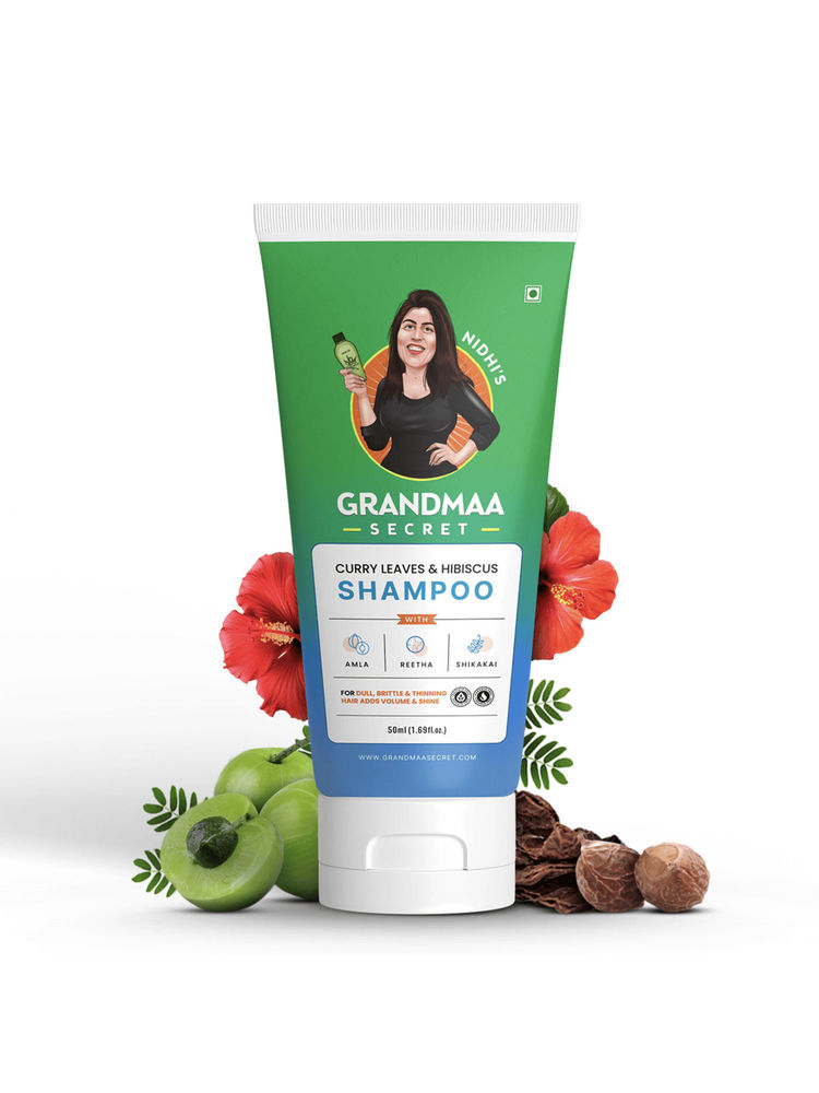 NIDHI'S GRANDMAA SECRET Curry Leaf & Hibiscus Shampoo-picture-21