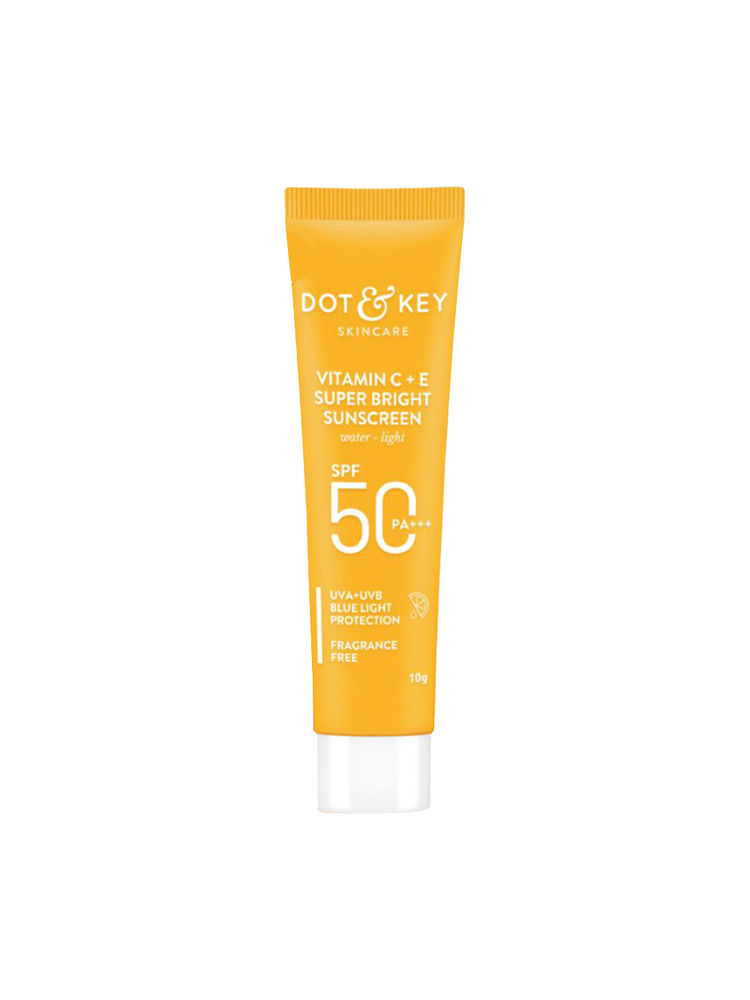 Dot & Key Vitamin C + E Super Bright Sunscreen SPF 50+ PA++++, Water-Light Fluid, Boosts Glow-picture-17