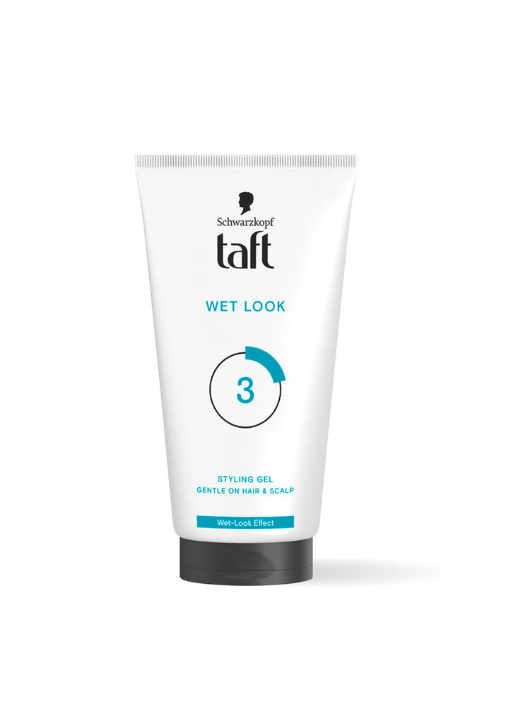 Schwarzkopf TAFT Wet Hair Styling Gel For 24 Hours Shiny Wet Look Effect Hold 3, Non-Sticky-picture-44