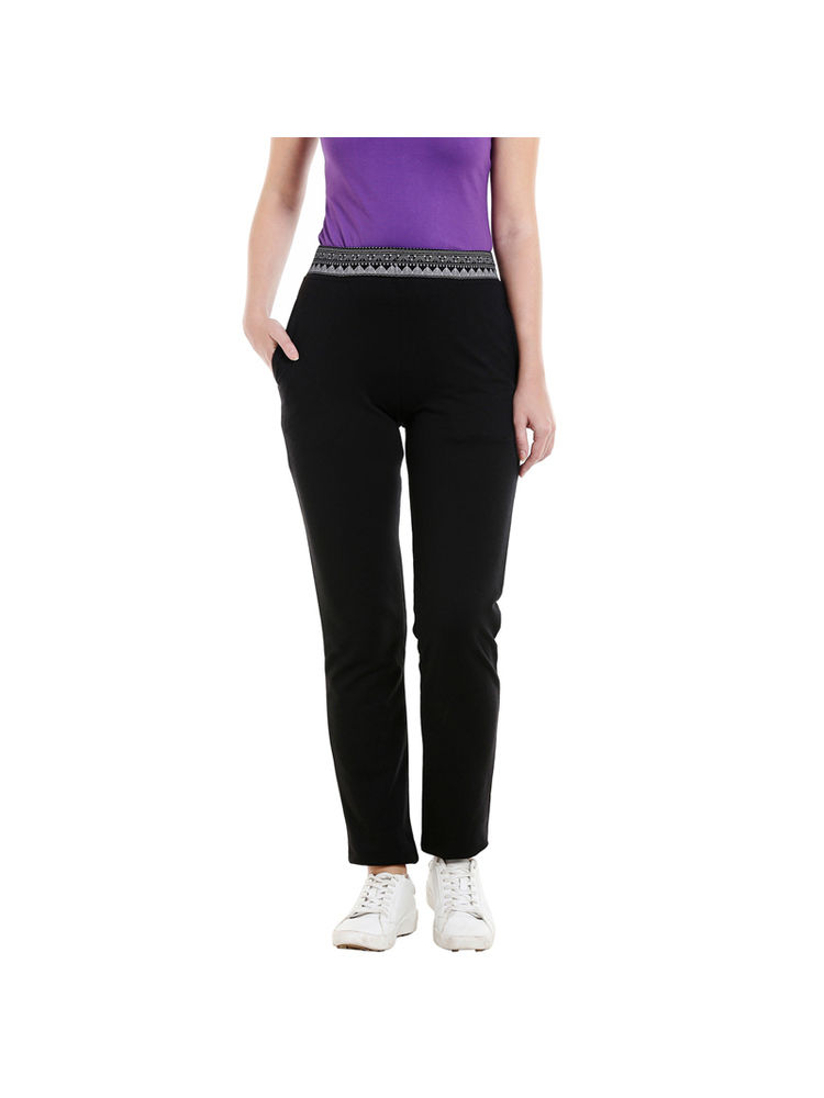 Bodycare Bodyactive Black Color Women'S Track Pant-picture-25