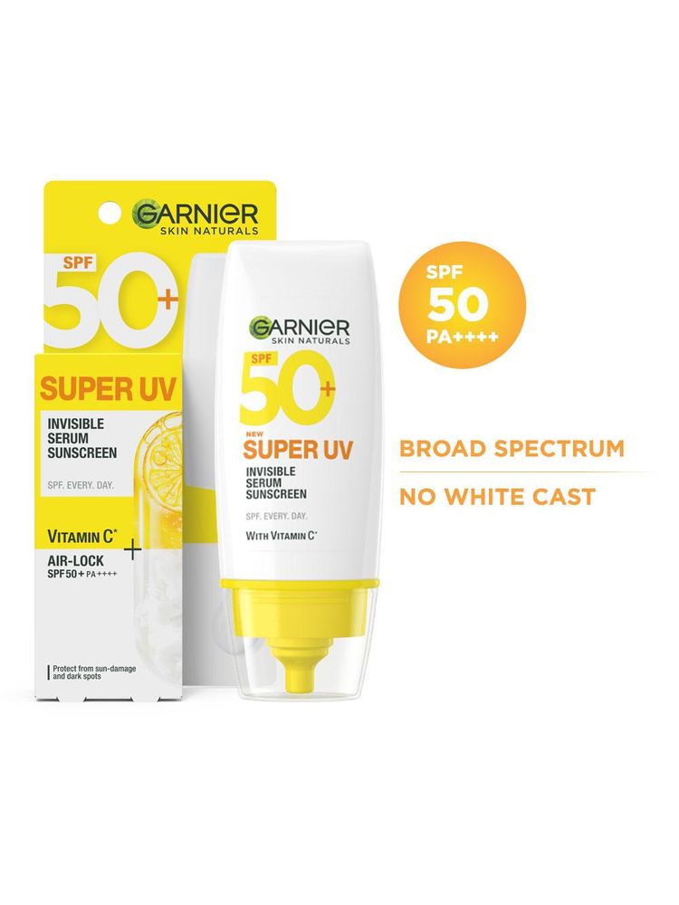 Garnier Air-Lock SPF 50+ PA++++ For UVA/UVB Invisible Serum Sunscreen For Broad Spectrum With No White Cast-image-15