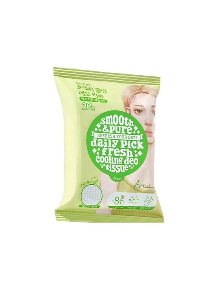 Ariul Smooth & Pure Fresh Cooling Deo Tissue-picture-12