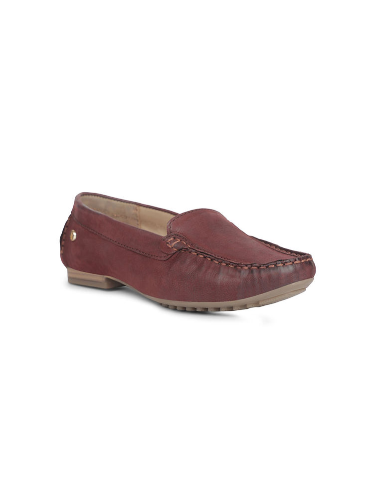 Hush Puppies Women's Casual Maroon Loafers-picture-26