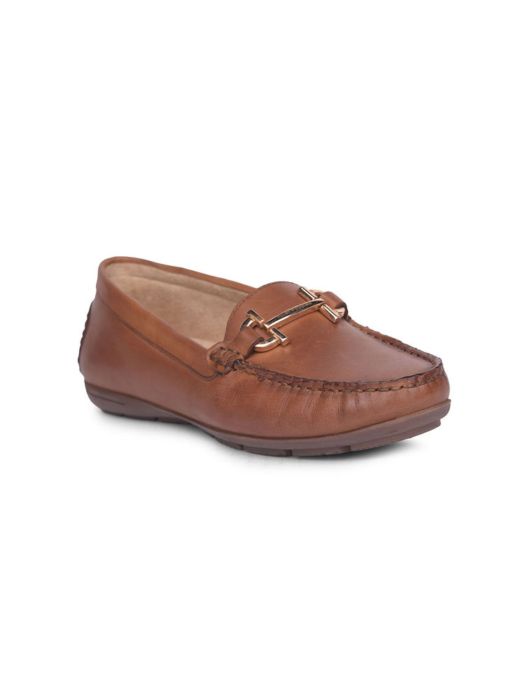 Hush Puppies Women's Casual Brown Loafers