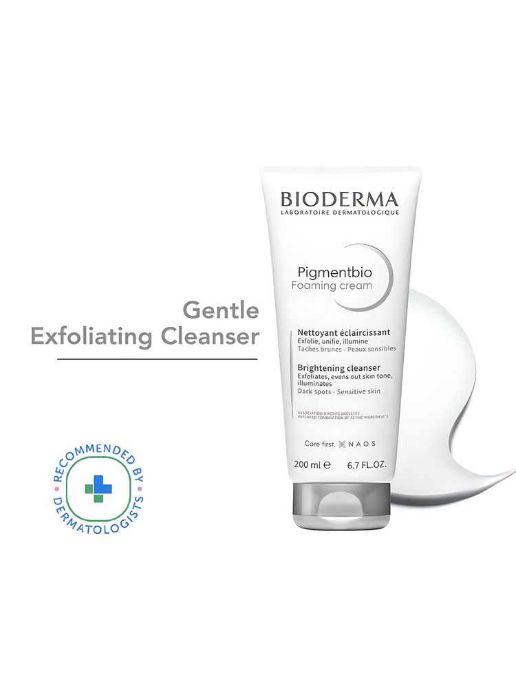 Bioderma Pigmentbio Foaming Cream Brightening Exfoliating Cleanser