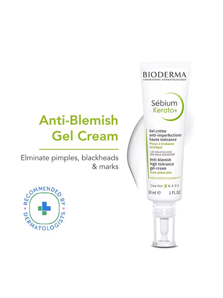 Bioderma Anti-Blemish Gel Cream - Sebium Kerato+ Spot Corrector - Eliminates Pimples & Blackheads-picture-38