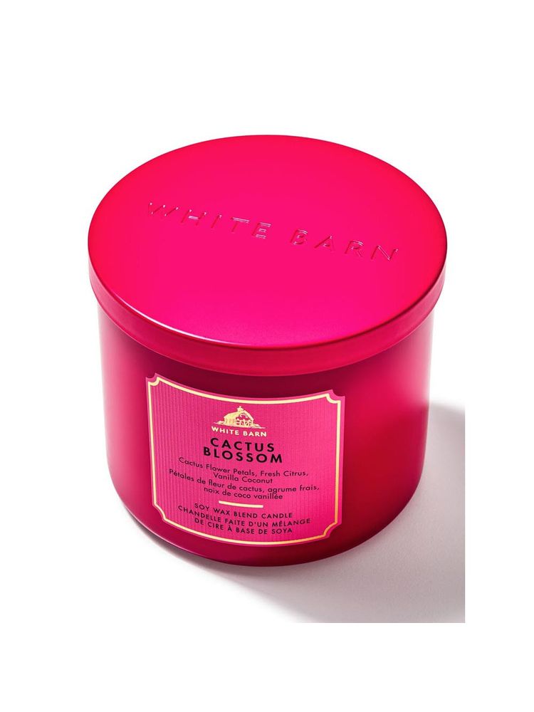 Bath & Body Works Cactus Blossom 3-Wick Candle