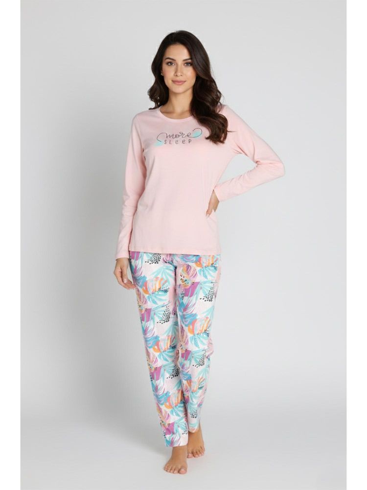 Zivame Butter Soft Knit Poly Nightsuit - Seed Pearl-picture-24