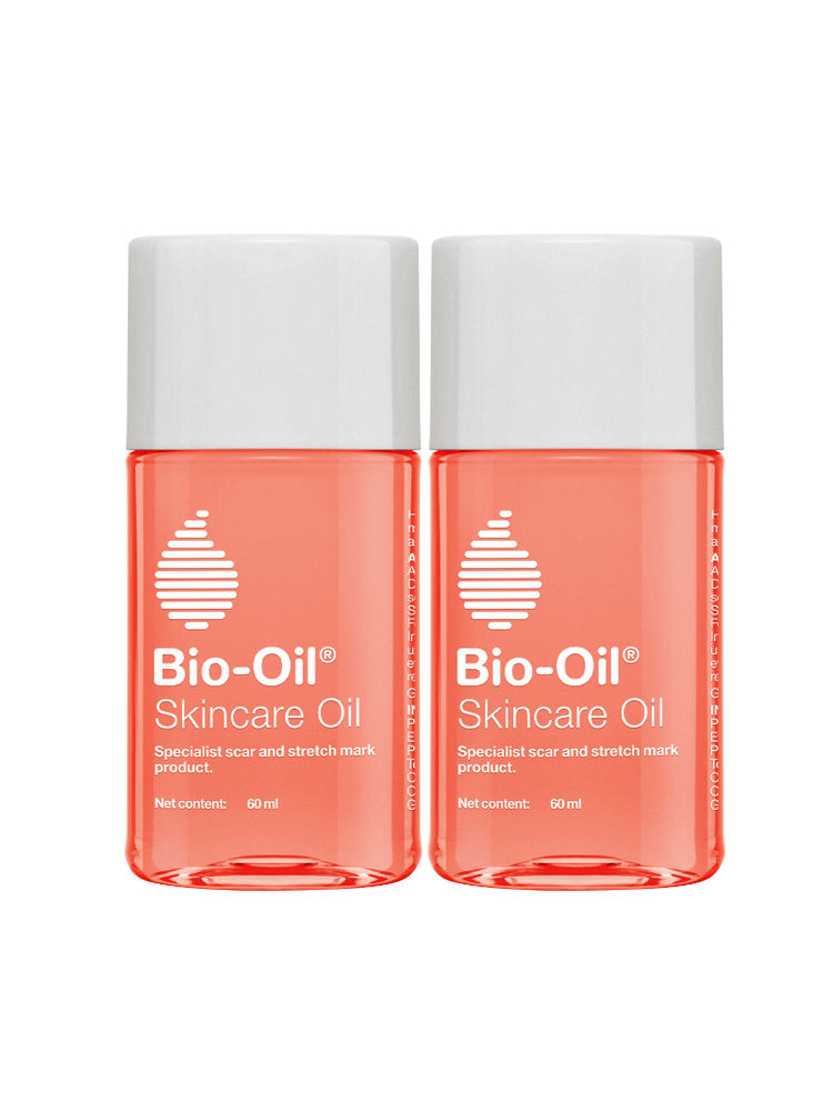 Bio Oil Skin Care Oil - Scars, Stretch Mark, Ageing, Uneven Skin Tone, 60ml (Pack of 2)