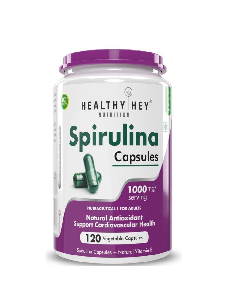 HealthyHey Nutrition Spirulina - Capsules-picture-17