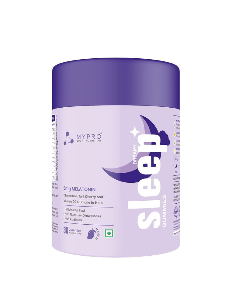 MYPRO SPORT NUTRITION 5mg Melatonin Sleep Gummies - Mango-picture-17