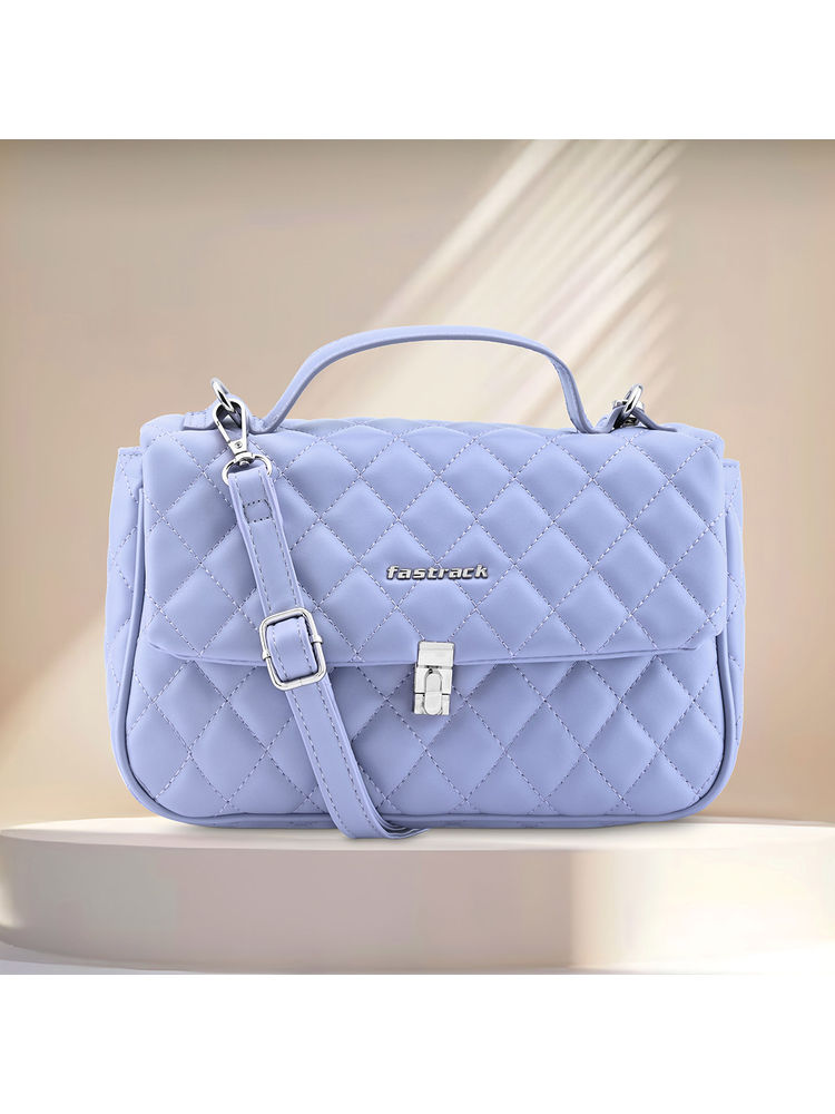 fastrack accessories Fastrack Quilted Chic Sling Bag - Purple-picture-18