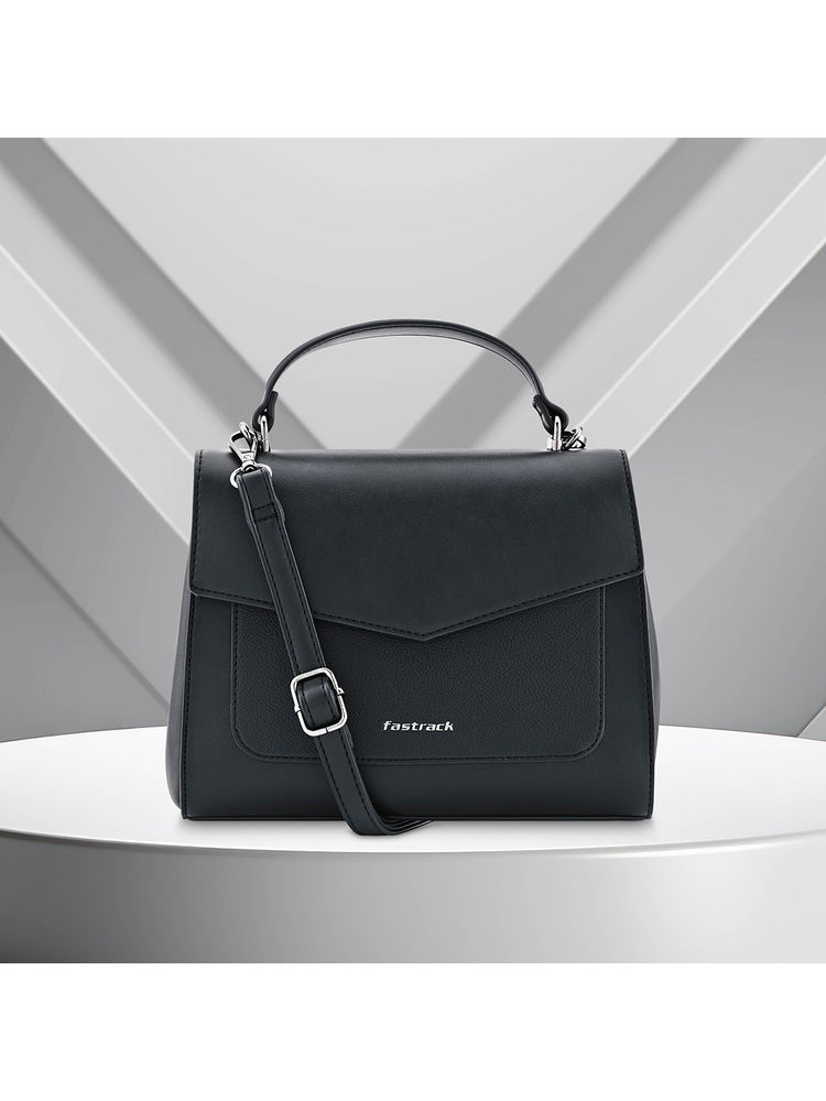 Fastrack Carry-It-All Chic Satchel Bag - Black-image-32