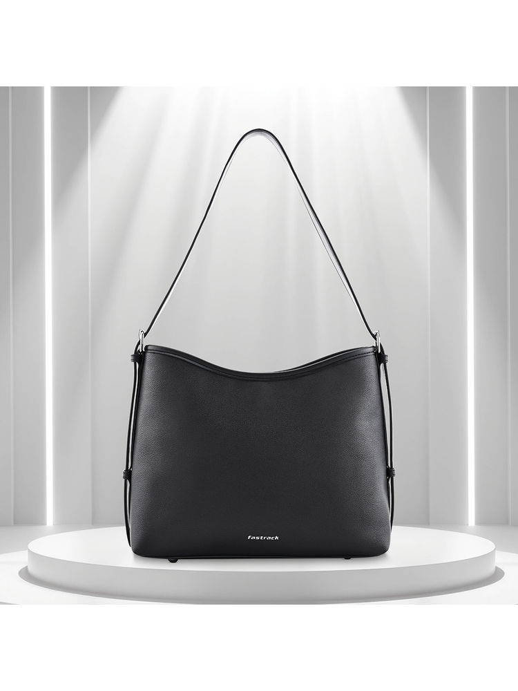 fastrack accessories Fastrack Chic Compartment Handbag with Adjustable Strap - Black-picture-32
