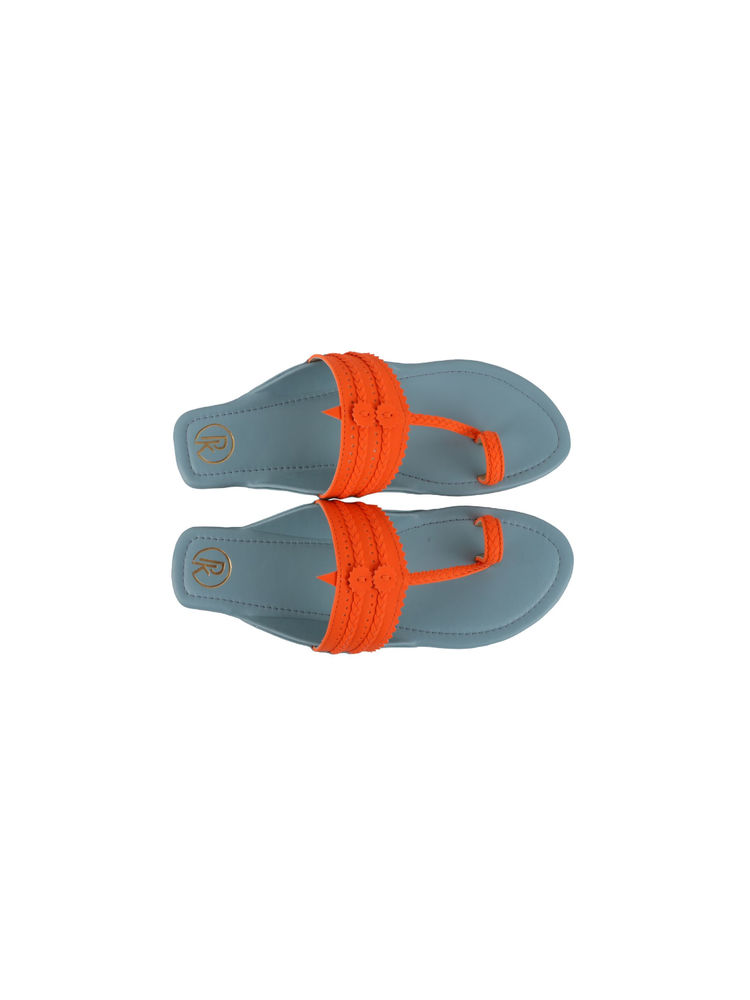 PREET KAUR Neob Color Block Kolhapuri-picture-20