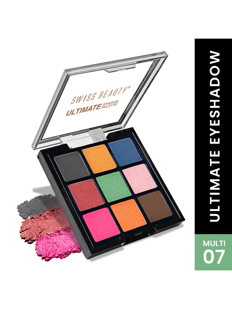 Swiss Beauty Ultimate 9 Pigmented Colors Eyeshadow Palette