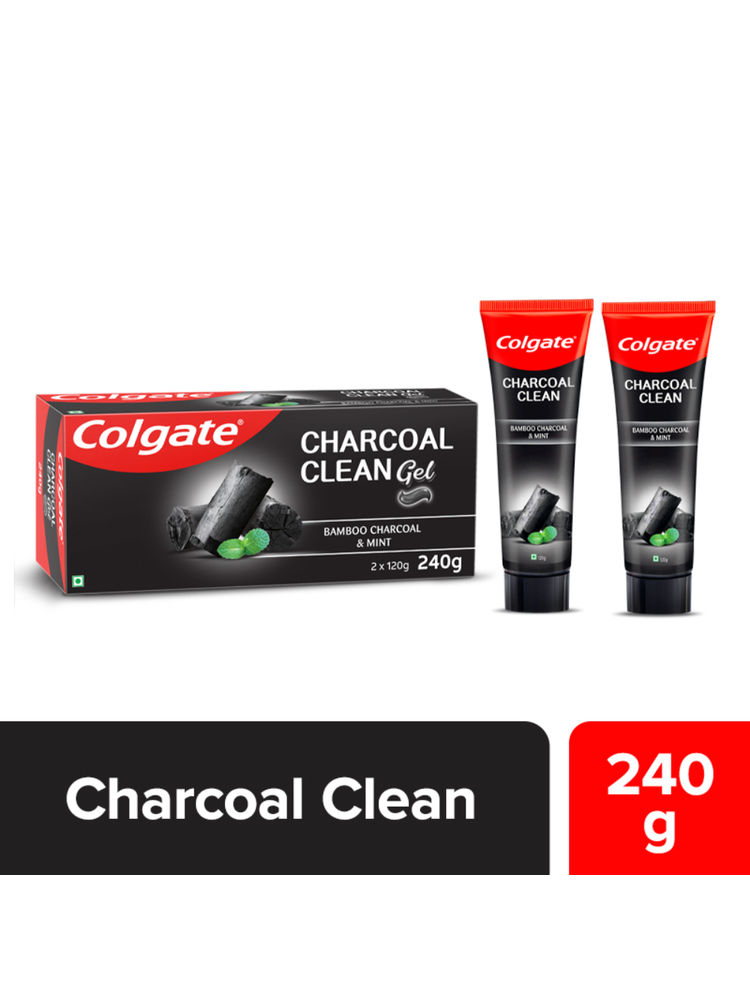 Colgate Charcoal Clean Toothpaste- Black Gel Paste-image-4