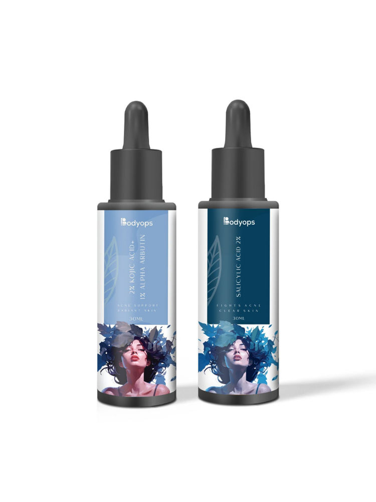BODYOPS Kojic Acid 2% + Alpha Arbutin 1% & Salicylic Acid 2% (30ml Each - Pack Of 1)-image-40