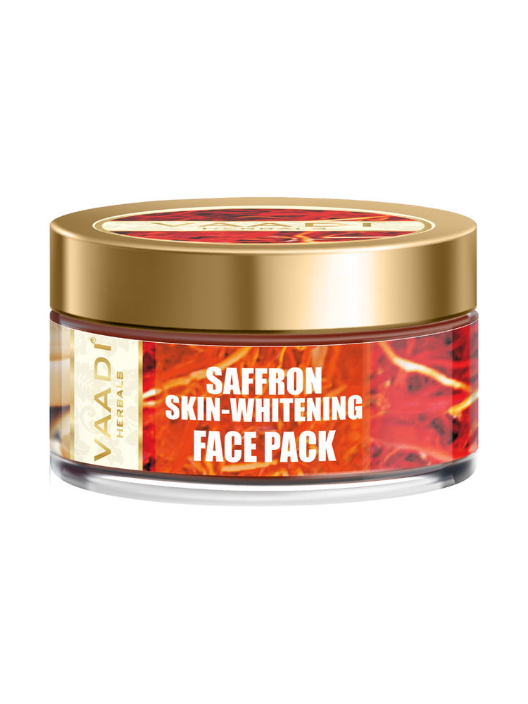 Vaadi Herbals Saffron Skin Whitening Face Pack-picture-24