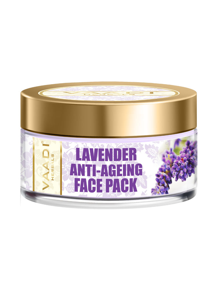 Vaadi Herbals Lavender Anti- Ageing Face Pack-picture-38
