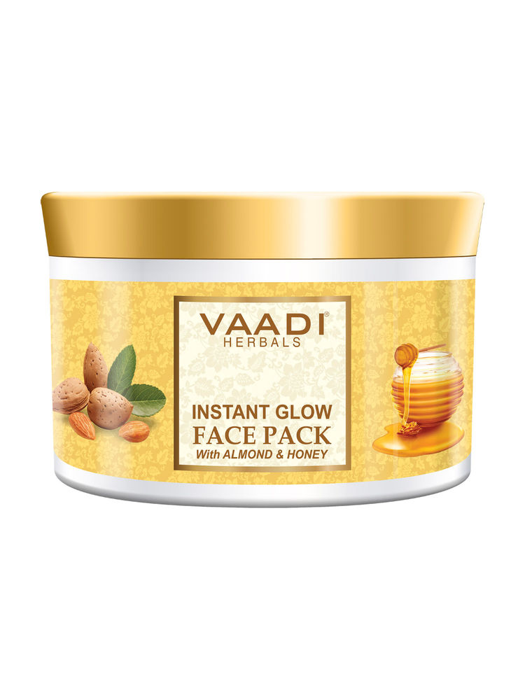 Vaadi Herbals Instant Glow Face Pack With Almond And Honey-picture-16