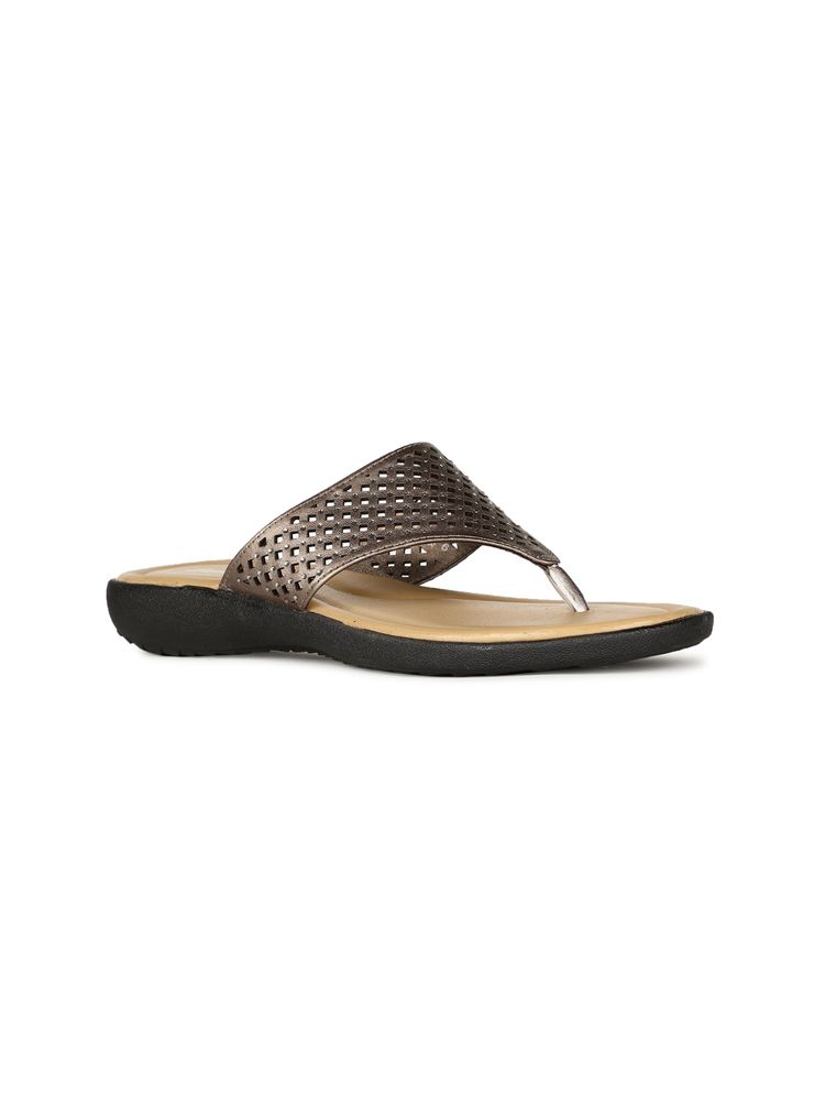 Bata Laser Swasroski Th Women Flipflops-image-3
