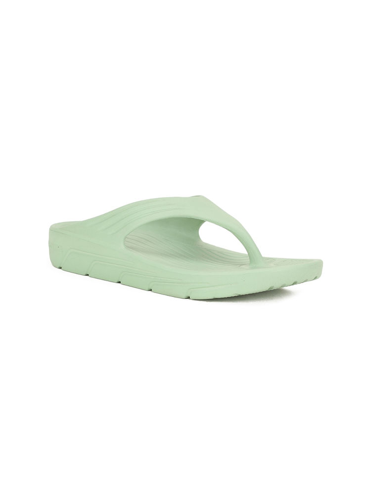 Bata Floatz Women Green Flipflops-picture-23