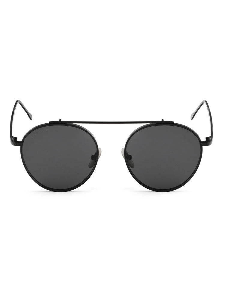 Royal Son Men Round Allu Arjun Sunglasses Black Lens (medium)-picture-28