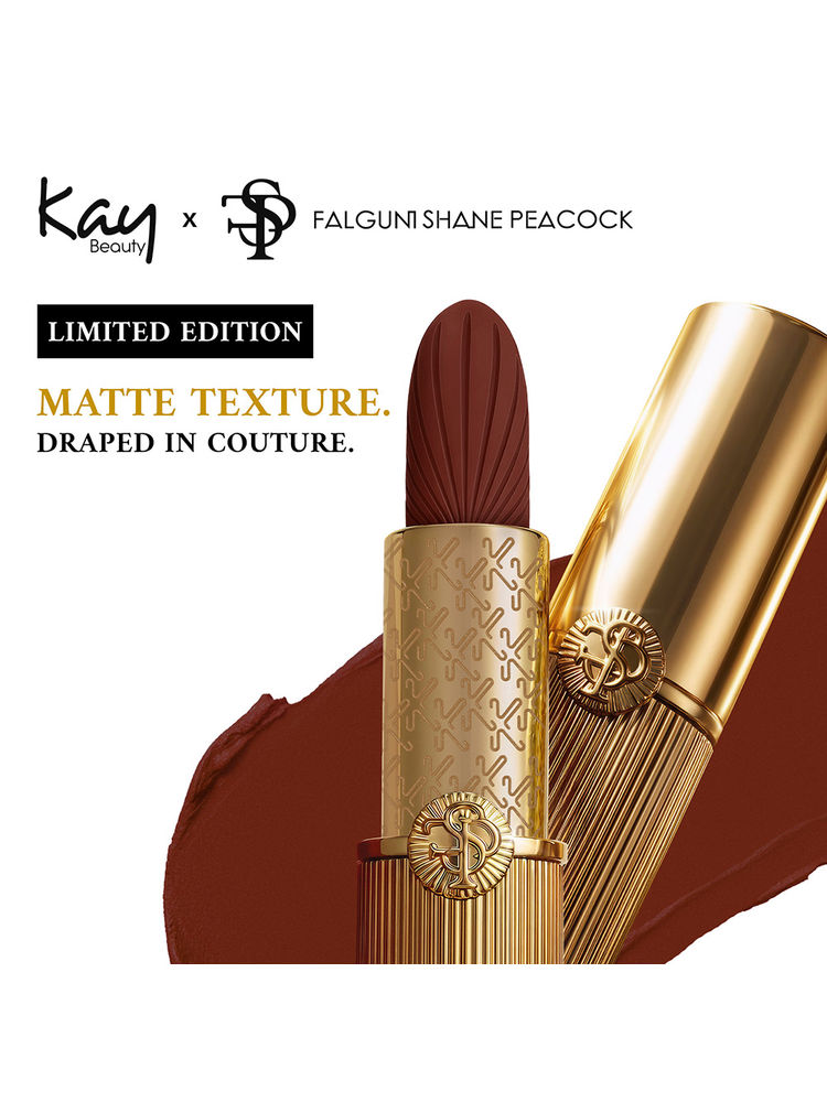 Kay Beauty Luxe Matte Lipstick - Autumn Drape