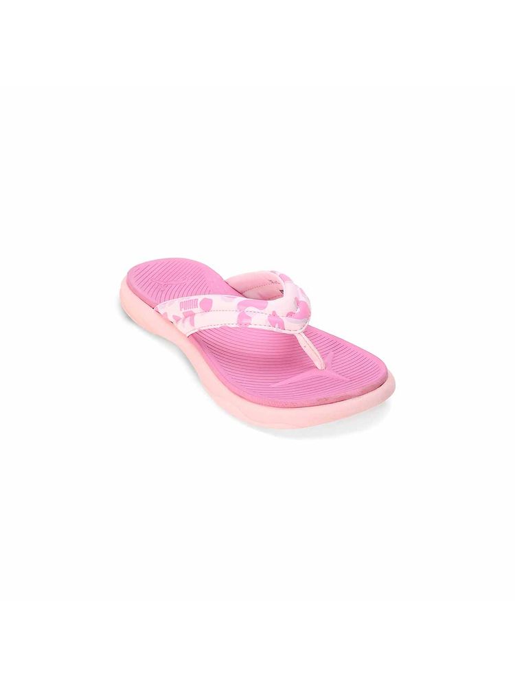 Puma Royalcat Softride Cara Women Purple Flipflops-image-19