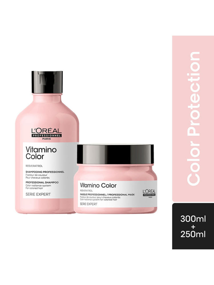 L'Oreal Professionnel Vitamino Color Shampoo & Hair Mask Combo For Color Treated Hair