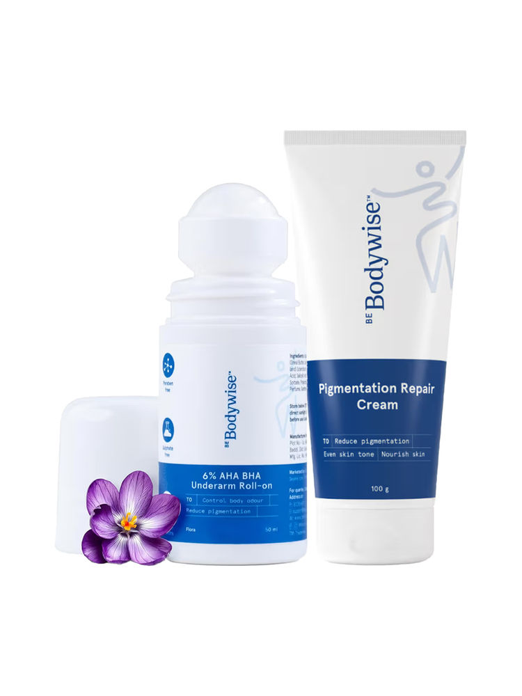 Be Bodywise Advanced Pigmentation Repair Pack- 6% Underarm Roll On & Pigmentation Repair Cream-picture-12