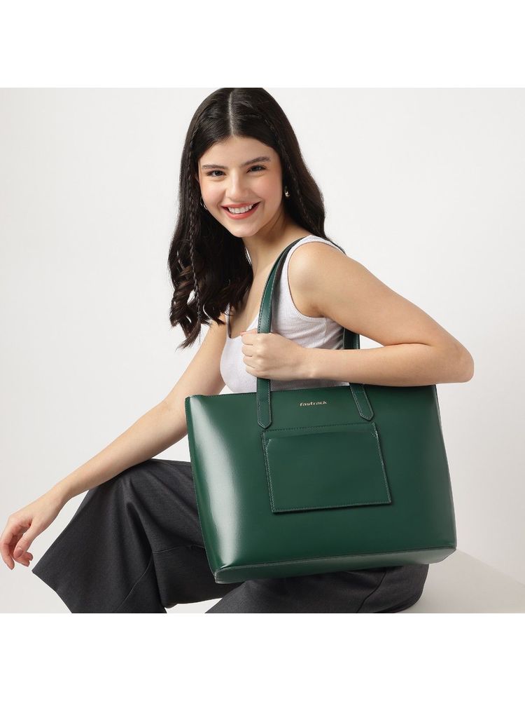 fastrack accessories Fastrack Malachite Green College Tote Bag for Women-picture-10