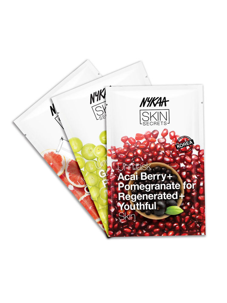 nykaa skin Nykaa Naturals Pre-Makeup Skincare Sheet Mask Combo-picture-37