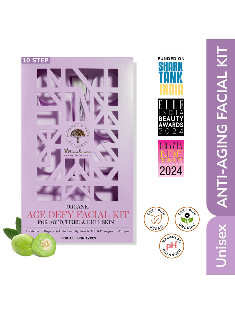 Mintree 10 step glow facial kit with Hyaluronic Acid & Niacinamide for anti-aging & glass skin-image-21