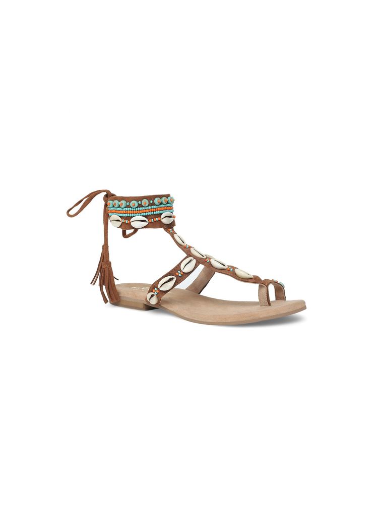 Tao Paris St Tropez Casual Brown Flats-picture-27