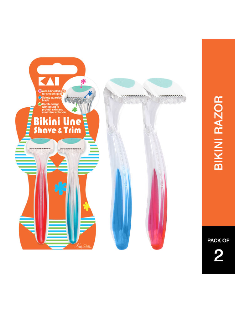 Kai Bikini Line Shave & Trim Reusable Razor for Women