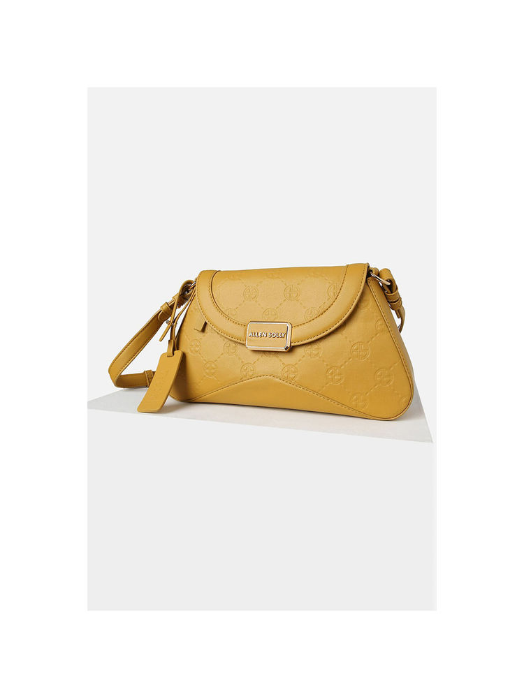 Allen Solly Women Yellow Casual Sling Bag with Detachable Strap-image-38