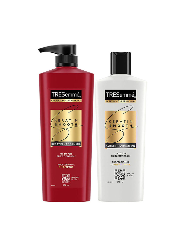 Tresemme Keratin Smooth With Argan Oil Shampoo + Conditioner Combo