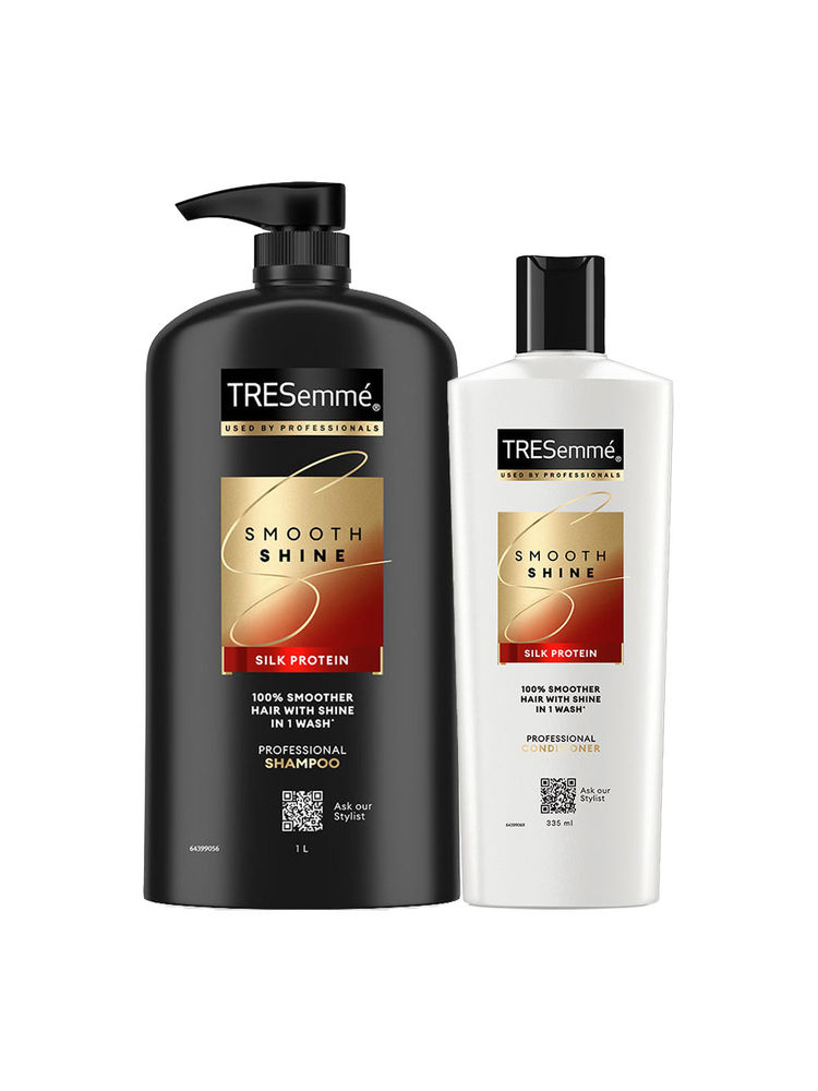Tresemme Smooth & Shine Kit For Silky Smooth Hair - Shampoo + Conditioner