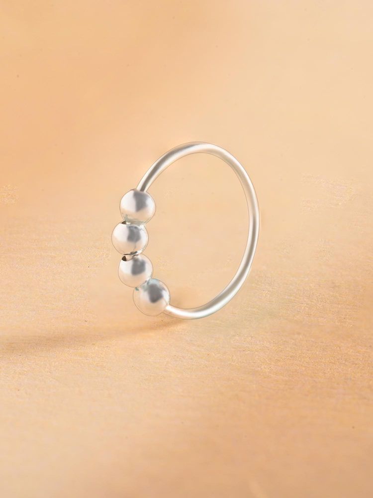 TOUCH925 Pure 925 Silver Orbit Nose Pin-image-21